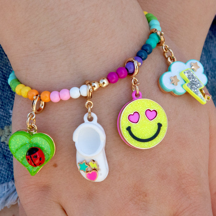 CHARM IT! Gold Rubber Clog Charm
