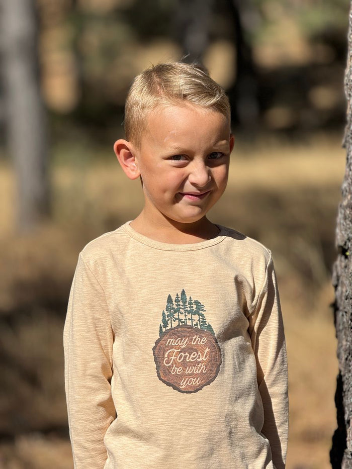 Cherokee Printed Tee May The Forest Be With You