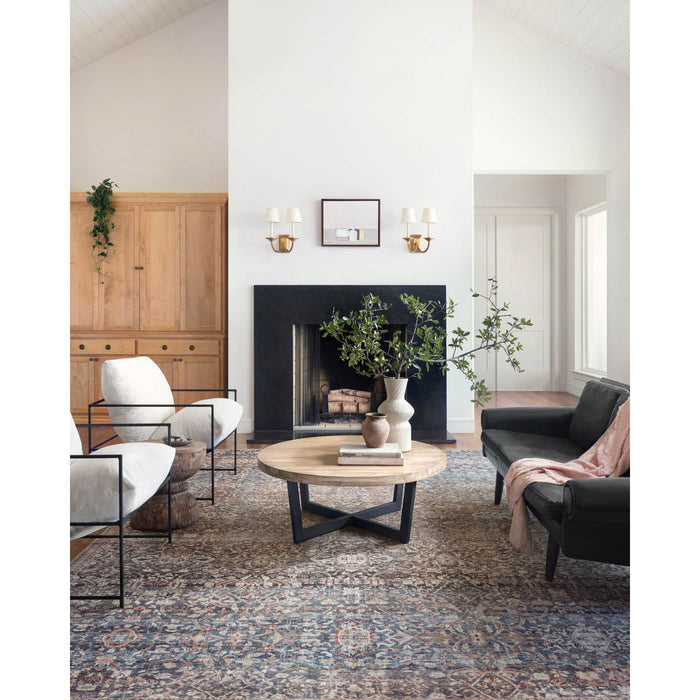 Chris Loves Julia Jules Denim/Spice  Rug - Chapin Furniture