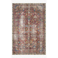 Chris Loves Julia Jules Merlot/Multi Rug - Chapin Furniture