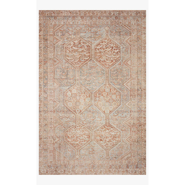Chris Loves Julia Jules Tangerine/Mist Rug - Chapin Furniture