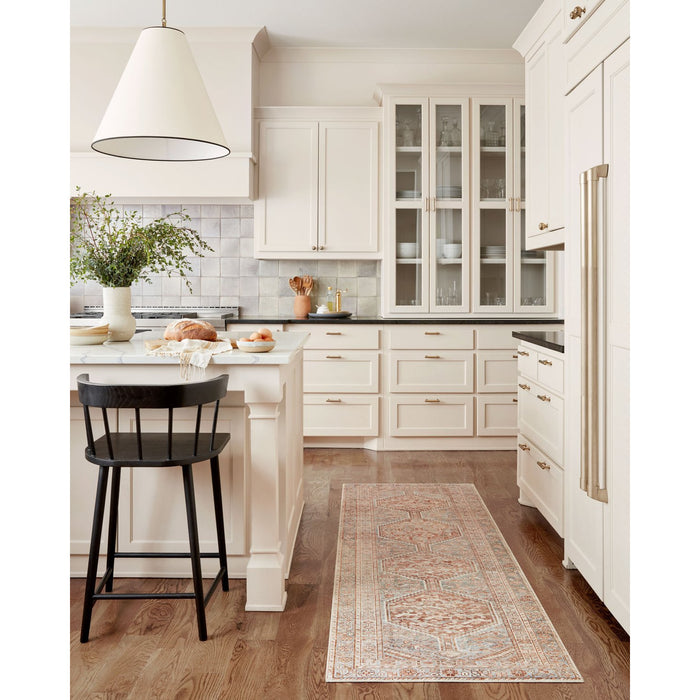 Chris Loves Julia Jules Tangerine/Mist Rug - Chapin Furniture