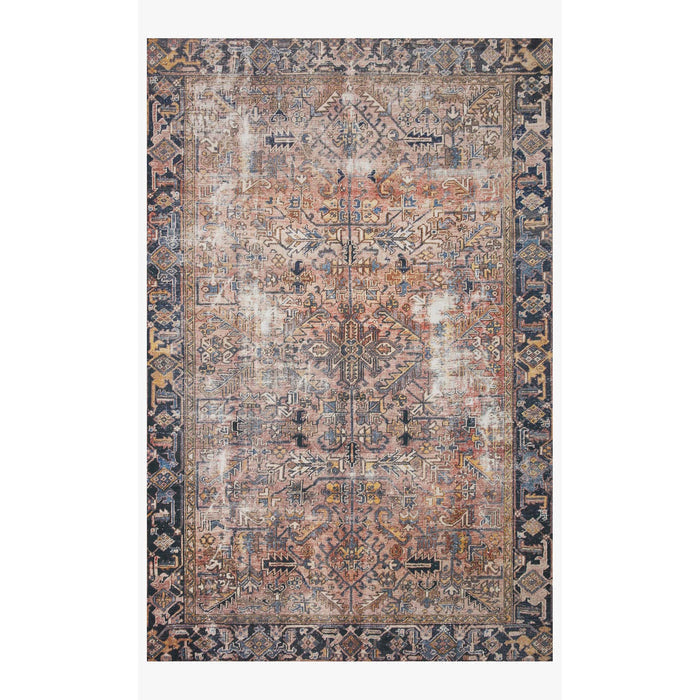 Chris Loves Julia Jules Terracotta/Multi Rug - Chapin Furniture
