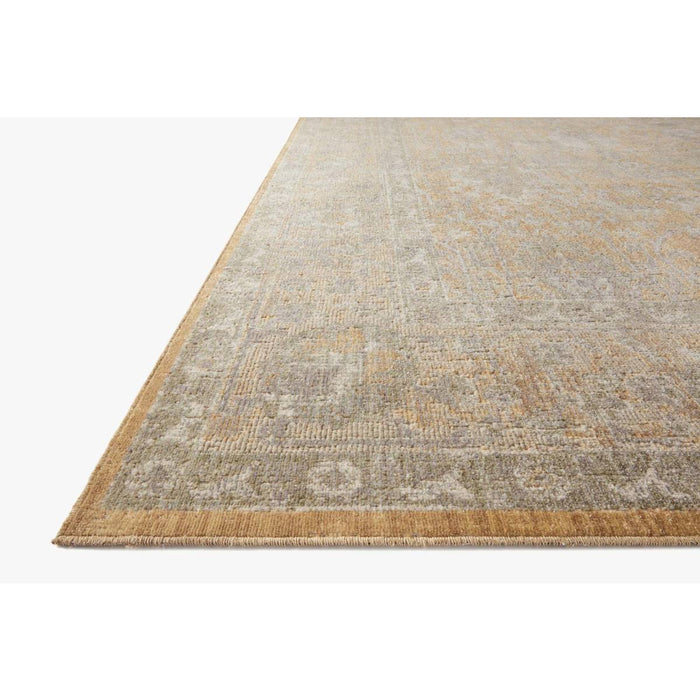 Chris Loves Julia Rosemarie Gold/Sand Rug - Chapin Furniture