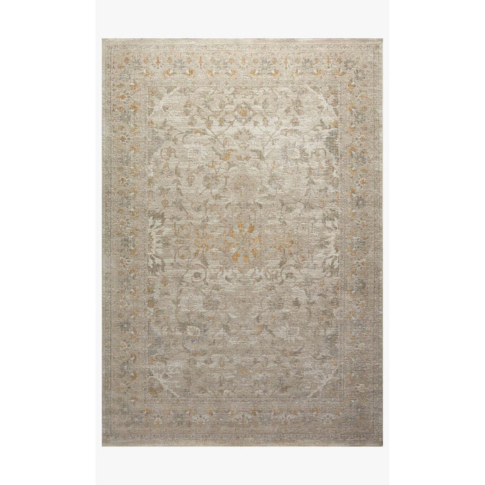 Chris Loves Julia Rosemarie Ivory/Natural Rug - Chapin Furniture