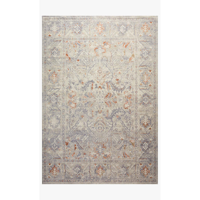 Chris Loves Julia Rosemarie Oatmeal/Lavender Rug - Chapin Furniture