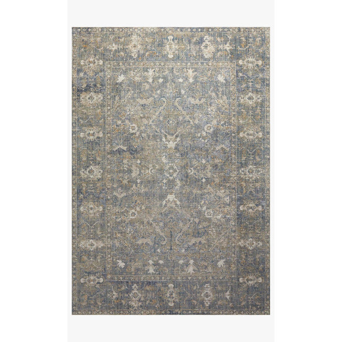 Chris Loves Julia Rosemarie Sand/Lagoon Rug - Chapin Furniture