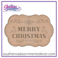 Classic Christmas Sign Blank