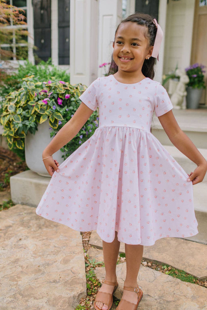 Classic Twirl Dress in Peach of My Heart