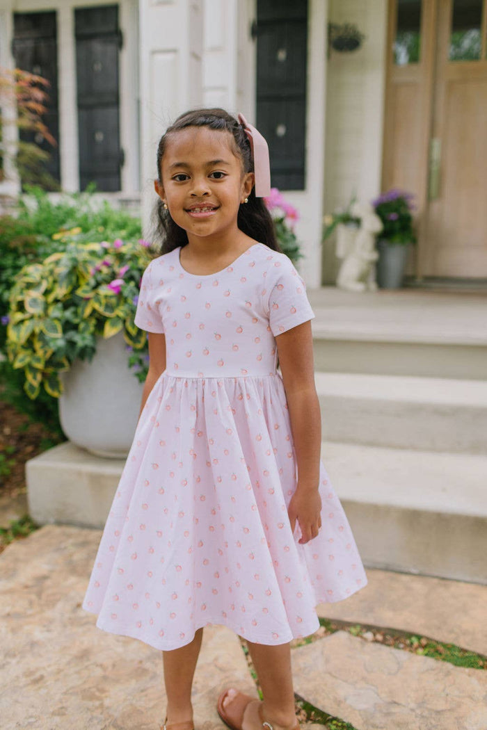 Classic Twirl Dress in Peach of My Heart