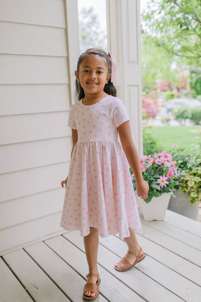 Classic Twirl Dress in Peach of My Heart
