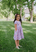Classic Twirl Dress in Pink Celebration