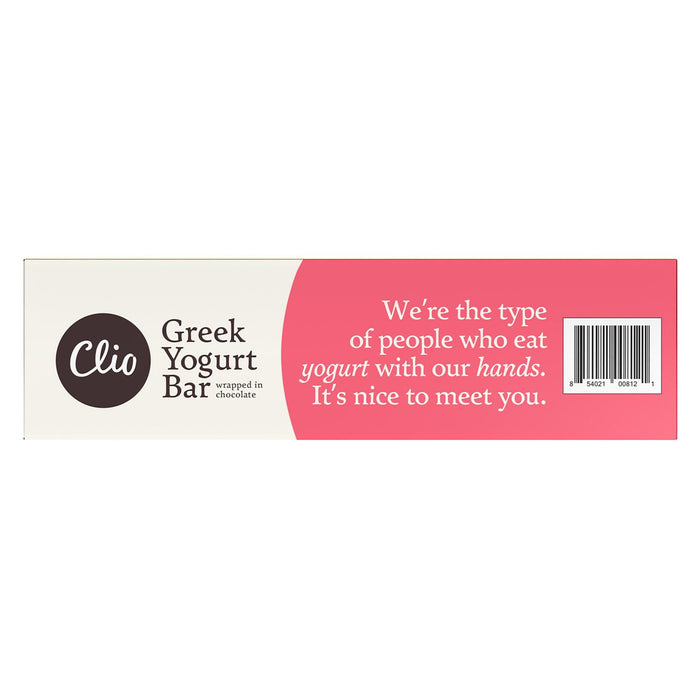 Clio Greek Yogurt Bar, Strawberry & Vanilla (12 pk.)