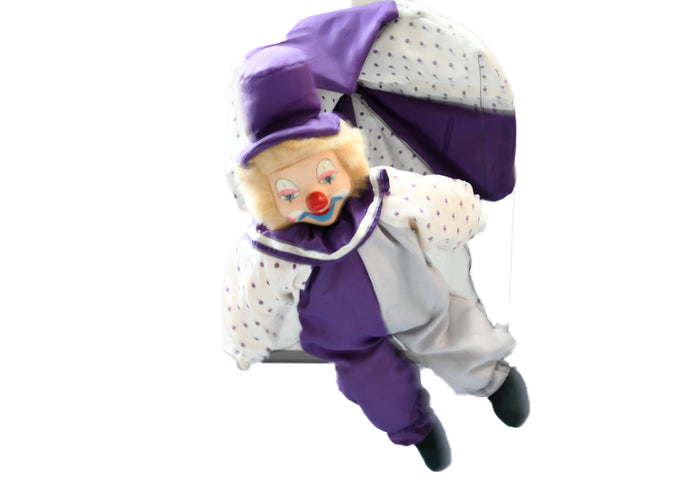 Clown Purple With Parachute