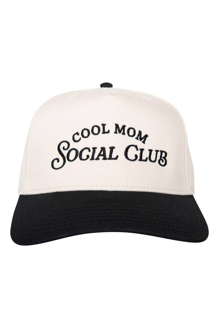 Cool Mom Social Club Retro Two-Toned Hat For Mother's Day