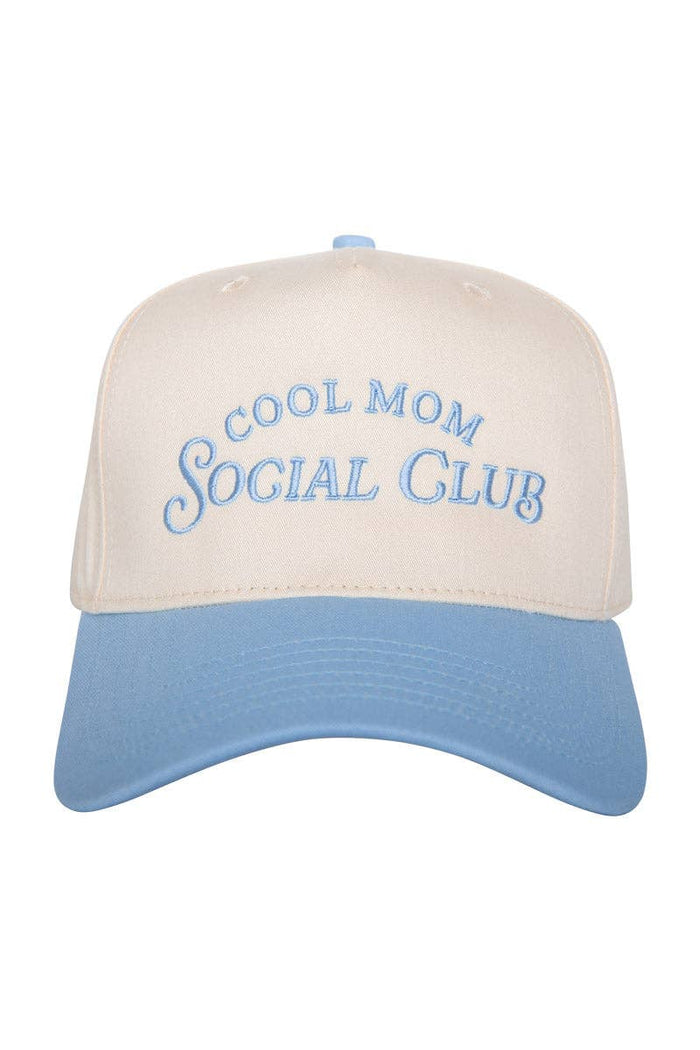 Cool Mom Social Club Retro Two-Toned Hat For Mother's Day