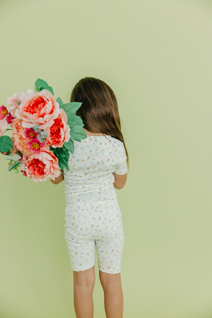 Copper Pearl 2-Piece Short Sleeve Pajama Set | Mabel