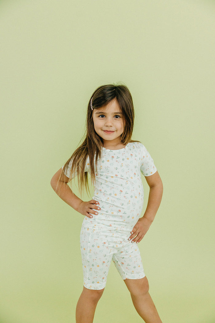 Copper Pearl 2-Piece Short Sleeve Pajama Set | Mabel