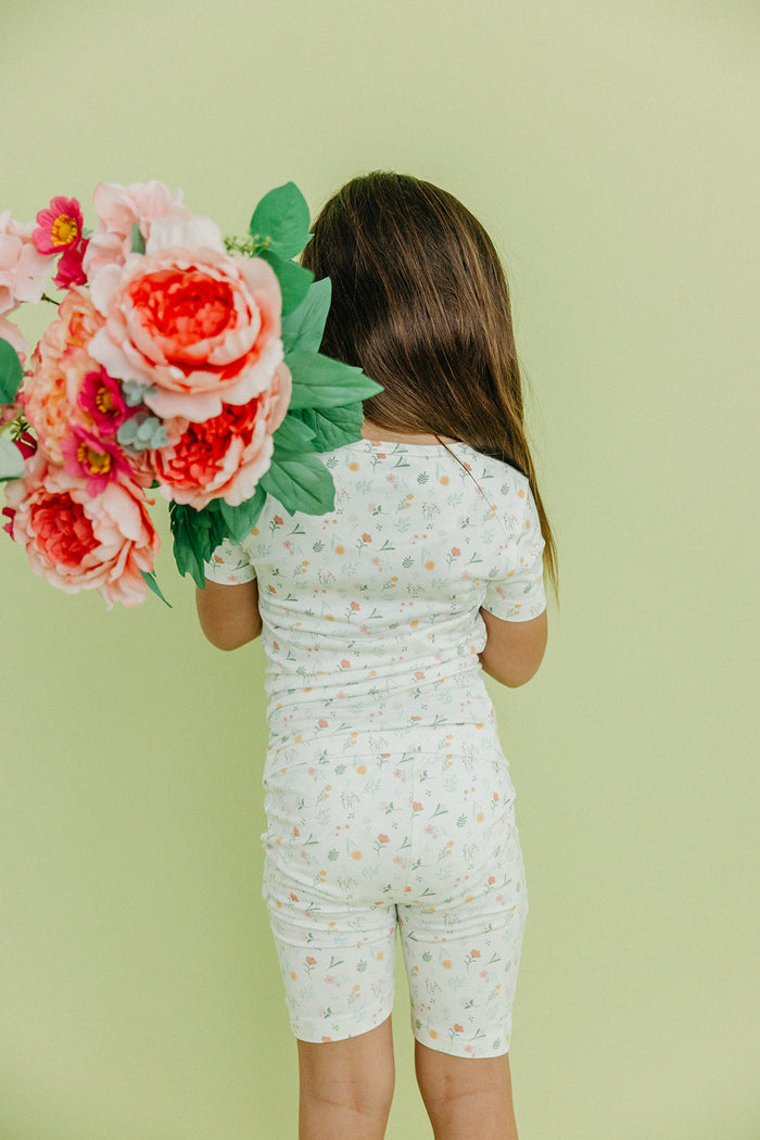 Copper Pearl 2-Piece Short Sleeve Pajama Set | Mabel