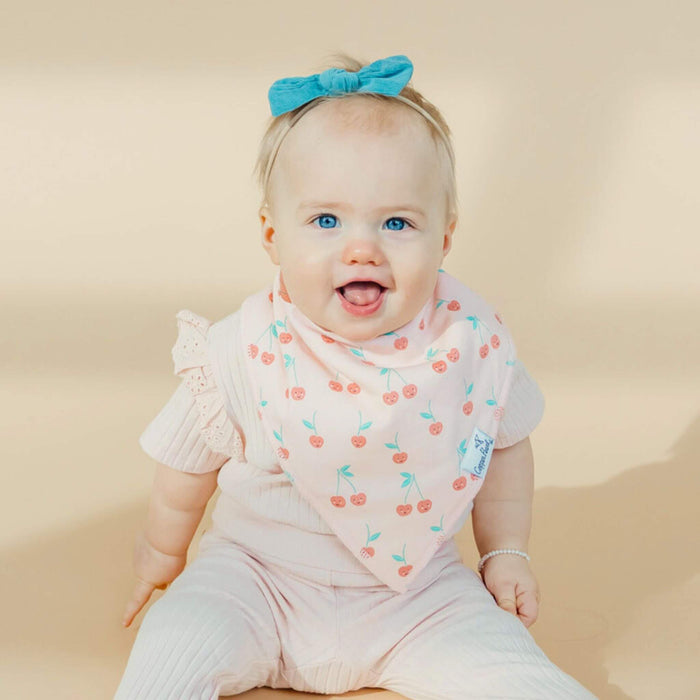 Copper Pearl Baby Bandana Bibs | Cheery
