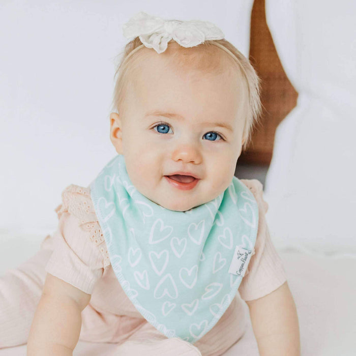 Copper Pearl Baby Bandana Bibs | Cheery