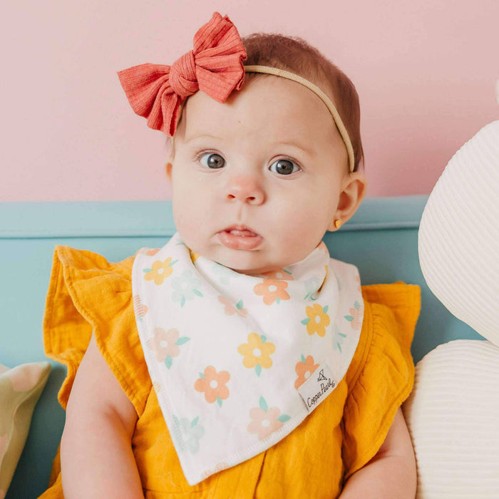 Copper Pearl Baby Bandana Bibs | Cheery