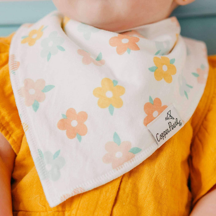 Copper Pearl Baby Bandana Bibs | Cheery