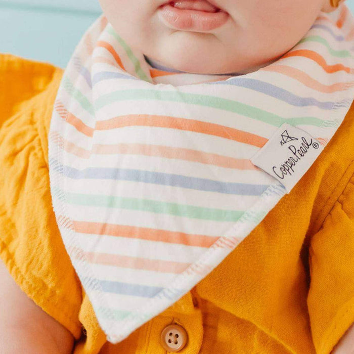 Copper Pearl Baby Bandana Bibs | Cheery