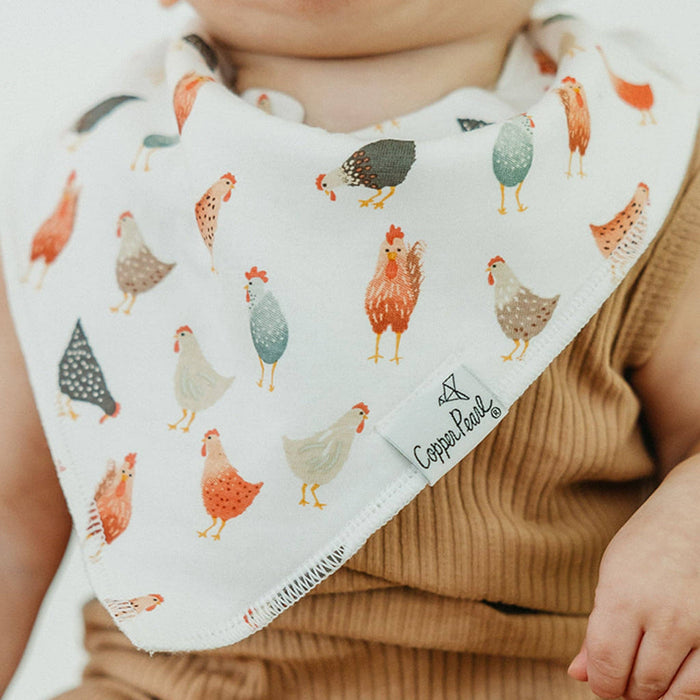 Copper Pearl Baby Bandana Bibs | Farmstead