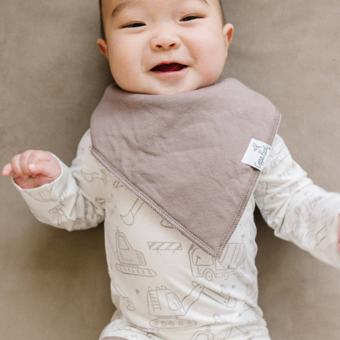Copper Pearl Baby Bandana Bibs | Gage