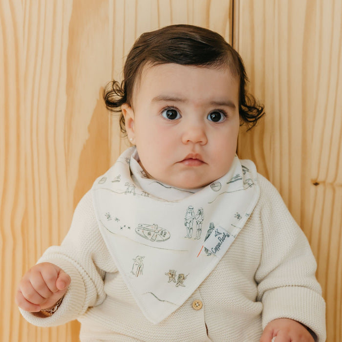 Copper Pearl Baby Bandana Bibs | Tatooine™