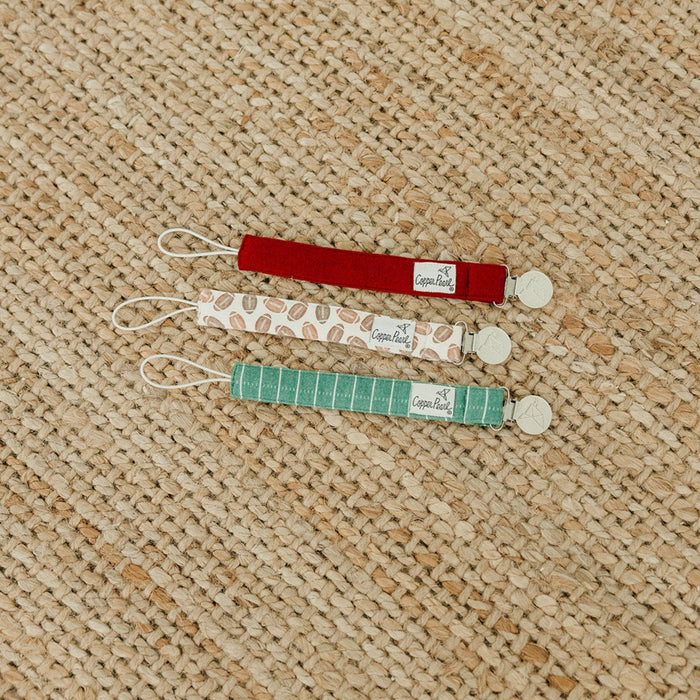 Copper Pearl Binky Clips |Blitz