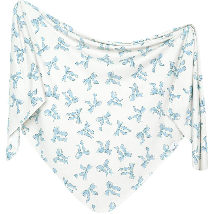 Copper Pearl Knit Swaddle Blanket | Daphne