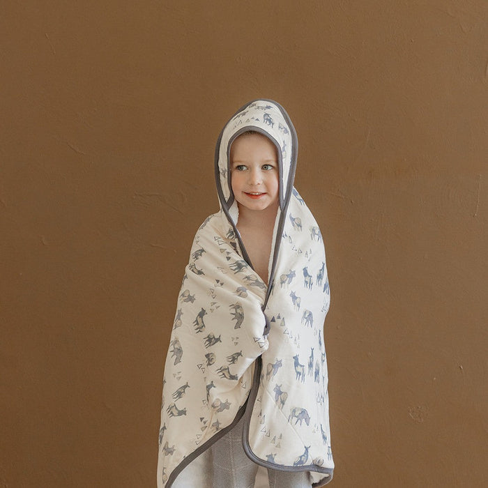 Copper Pearl Premium Baby Knit Hooded Towel | Cody