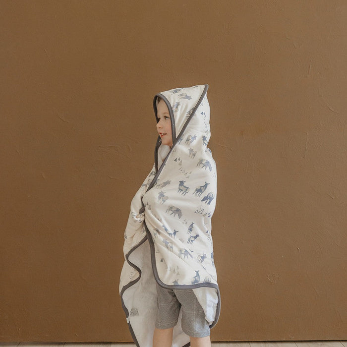 Copper Pearl Premium Baby Knit Hooded Towel | Cody