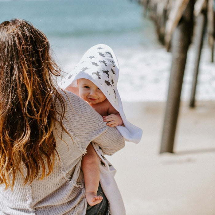 Copper Pearl Premium Baby Knit Hooded Towel | Wild