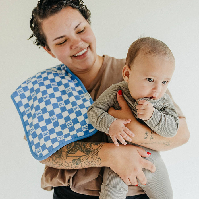 Copper Pearl Premium Burp Cloths | Justice League