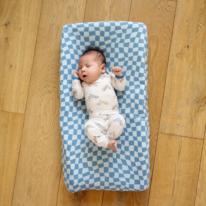 Copper Pearl Premium Knit Diaper Changing Pad Cover | Miles