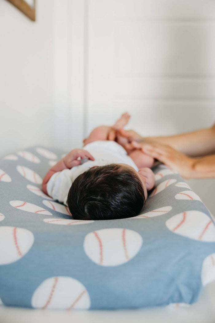 Copper Pearl Premium Knit Diaper Changing Pad Cover | Slugger