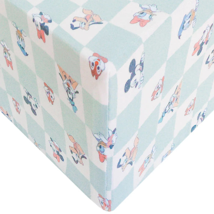 Copper Pearl Premium Knit Fitted Crib Sheet | Mickey Mouse & Friends
