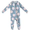 Copper Pearl Zip-Up Footie Pajama | Slugger