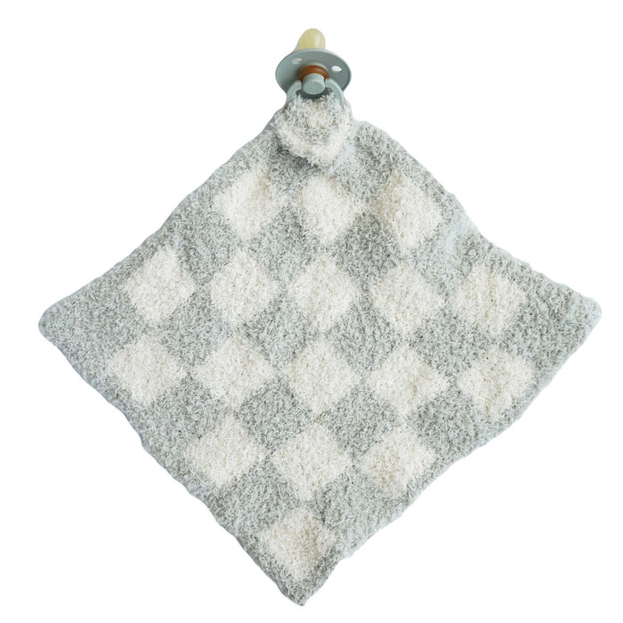 CuddleLane™ Luxe Lovey | Sage Check