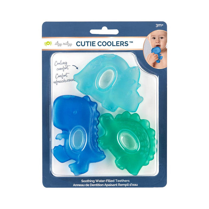 Cutie Coolers™ Water Filled Teethers (3-pack): Silly Foods