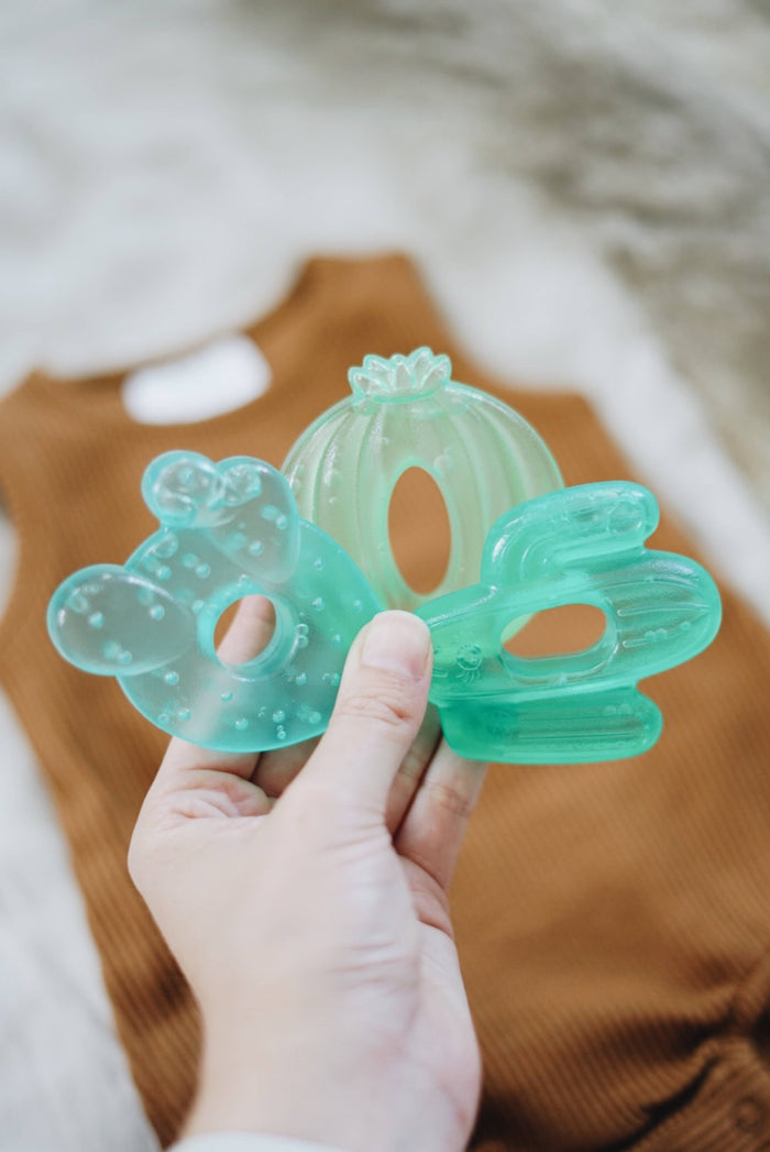 Cutie Coolers™ Water Filled Teethers (3-pack): Silly Foods