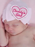 Daddy's Girl Hospital Hat: Pink