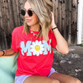 {DAISY MOM} Poppy Crew Neck Tee