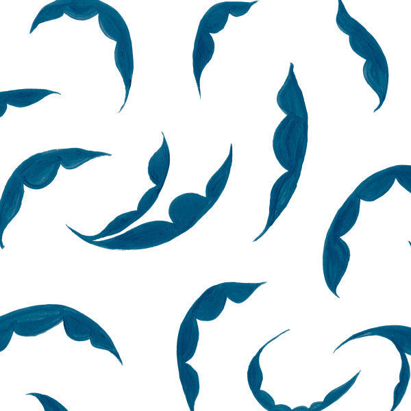 Dancing Leaves I Blue Sea