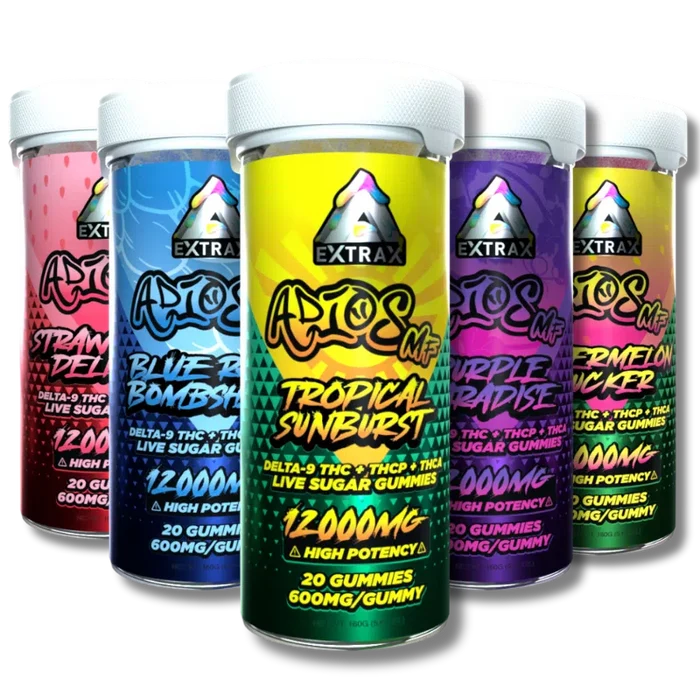 Delta Extrax Adios MF 12000mg Gummies (6ct)