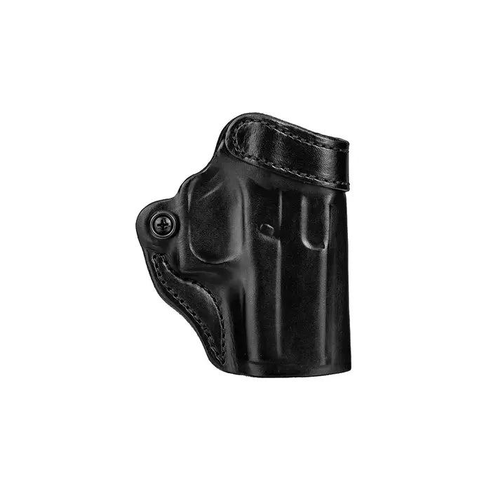 DeSantis Criss Cross Cross Draw Holster Right Hand Ruger LCP II, Ruger LCP Max Cowhide Leather Black
