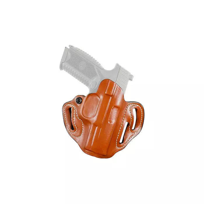 DeSantis Speed Scabbard Holster Right Hand Standard 1911 Models 4" to 4.25" Leather Tan